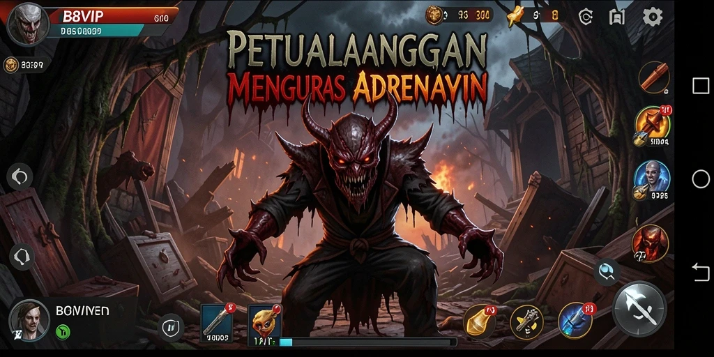 Gameplay B8VIP yang menegangkan dan mencekam.