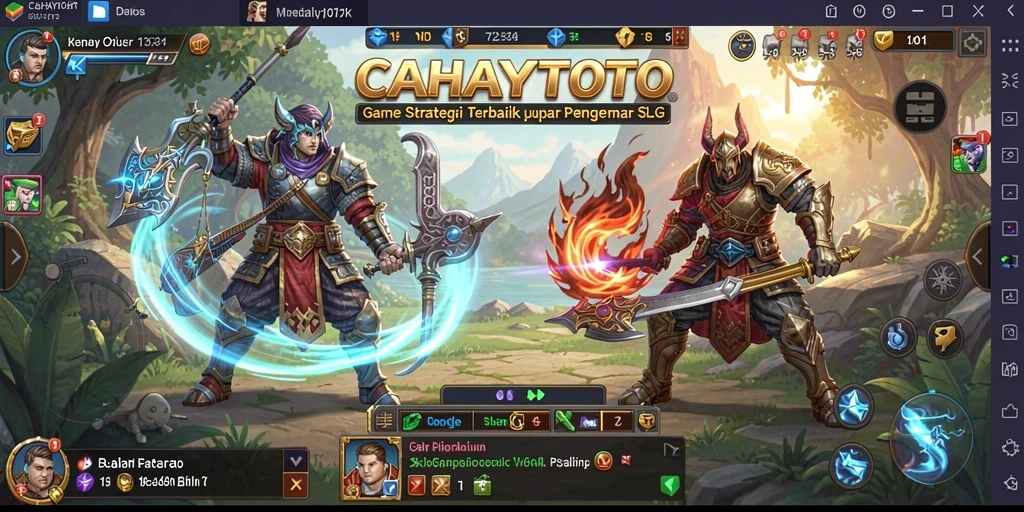 Tampilan menarik dari gameplay CAHAYATOTO yang seru.