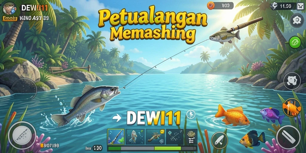 Tangkapan besar di DEWI11 dengan grafis yang memukau.
