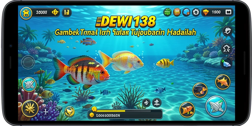 Gameplay seru menembak ikan di DEWI138.