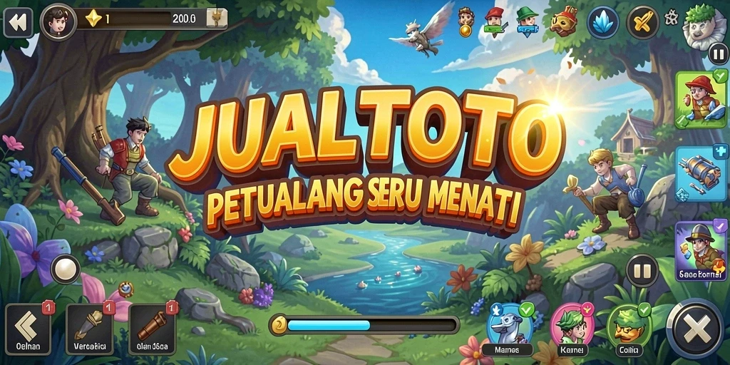 Tangkapan layar JUALTOTO menampilkan aksi mendebarkan dalam gameplay petualangan.