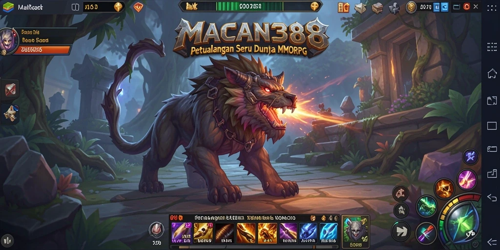 Gameplay seru di <strong>MACAN388</strong>, aksi pertempuran yang mendebarkan di dunia MMORPG.