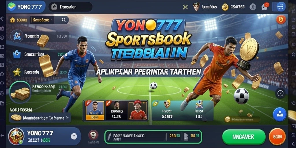 Tampilan gameplay menarik dari aplikasi Sportsbook YONO777.